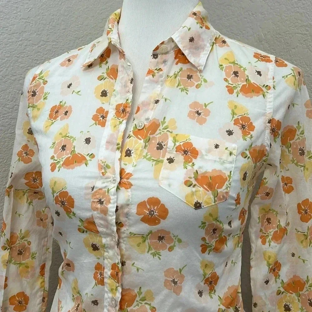 Abercrombie & Fitch Floral Top - Picture 2 of 4